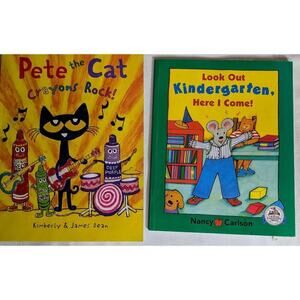 Kindergarten Here I Come - Pete The Cat Crayons Rock LIKE NEW